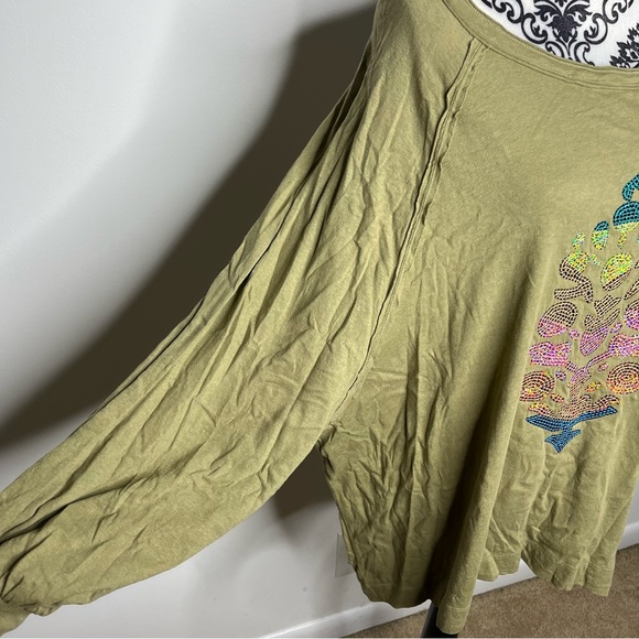 Free People Movement She’s Everything Sequin Buti Long Sleeve - Picture 3 of 9